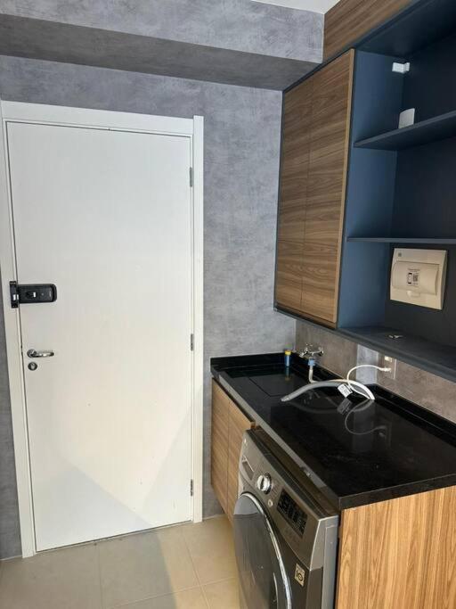 Belo Studio Com Suite E Varanda Sao Paulo Bagian luar foto