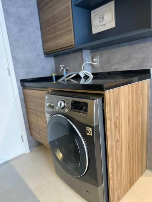 Belo Studio Com Suite E Varanda Sao Paulo Bagian luar foto