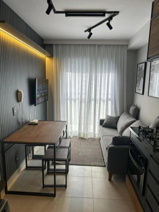 Belo Studio Com Suite E Varanda Sao Paulo Bagian luar foto
